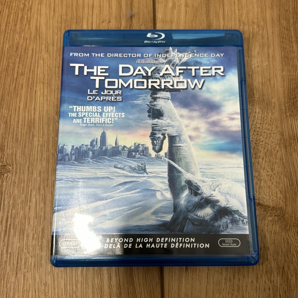 The Day After Tomorrow Blue Ray